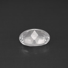 Topaz Gemstone in 8 x 6 mm (calibrated) Size for Sale, Topaz Stone in White Color