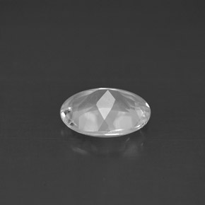 Topaz Gemstone in 8 x 6 mm (calibrated) Size for Sale, Topaz Stone in White Color