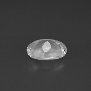 Topaz Gemstone in 8 x 6 mm (calibrated) Size for Sale, Topaz Stone in White Color