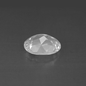 Topaz Gemstone in 8 x 6 mm (calibrated) Size for Sale, Topaz Stone in White Color