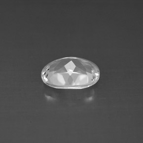Topaz Gemstone in 8 x 6 mm (calibrated) Size for Sale, Topaz Stone in White Color
