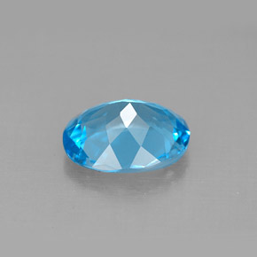 Topaz Gemstone in 10 x 8 mm (calibrated) Size for Sale, Topaz Stone in Swiss Blue Color