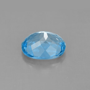 Topaz Gemstone in 10 x 8 mm (calibrated) Size for Sale, Topaz Stone in Swiss Blue Color
