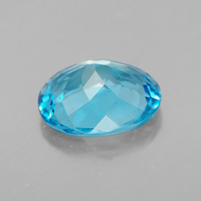 Topaz Gemstone in 10 x 8 mm (calibrated) Size for Sale, Topaz Stone in Swiss Blue Color