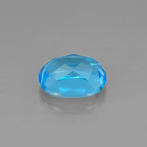 Topaz Gemstone in 9 x 7 mm (calibrated) Size for Sale, Topaz Stone in Swiss Blue Color