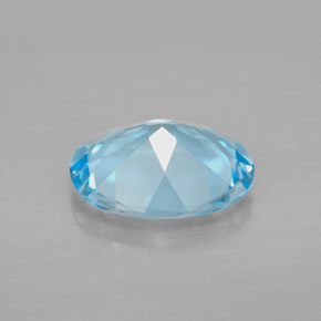 Topaz Gemstone in 11 x 9 mm (calibrated) Size for Sale, Topaz Stone in Swiss Blue Color