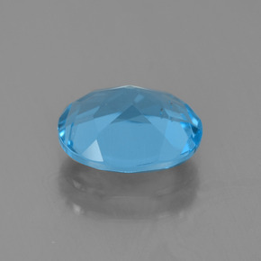 Topaz Gemstone in 9 x 7 mm (calibrated) Size for Sale, Topaz Stone in Sky Blue Color