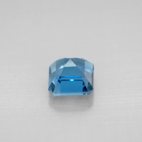 Topaz Gemstone in 6 x 5.9 mm Size for Sale, Topaz Stone in London Blue Color