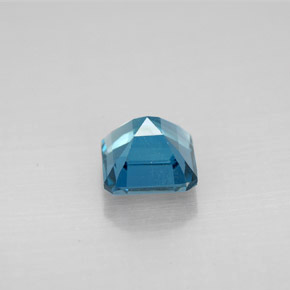 Topaz Gemstone in 6.1 x 6 mm Size for Sale, Topaz Stone in London Blue Color