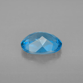 Topaz Gemstone in 9 x 7 mm (calibrated) Size for Sale, Topaz Stone in Swiss Blue Color