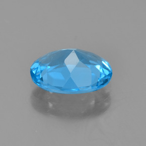 Topaz Gemstone in 9 x 7 mm (calibrated) Size for Sale, Topaz Stone in Sky Blue Color