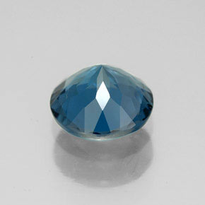 Topaz Gemstone in 9 mm (calibrated) Size for Sale, Topaz Stone in London Blue Color