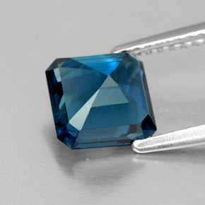 Topaz Gemstone in 7.2 x 7.1 mm Size for Sale, Topaz Stone in London Blue Color