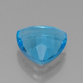 Topaz Gemstone in 9 x 9 mm (calibrated) Size for Sale, Topaz Stone in Swiss Blue Color