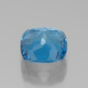 Topaz Gemstone in 8 x 7.9 mm Size for Sale, Topaz Stone in London Blue Color