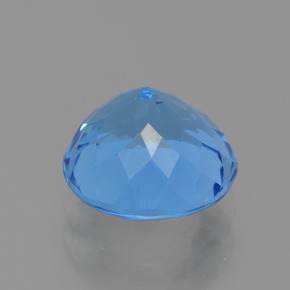 Topaz Gemstone in 8 mm (calibrated) Size for Sale, Topaz Stone in Sky Blue Color
