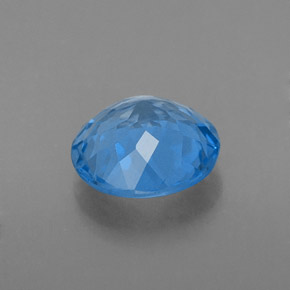 Topaz Gemstone in 8 mm (calibrated) Size for Sale, Topaz Stone in Swiss Blue Color