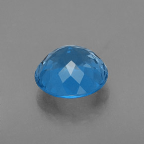Topaz Gemstone in 8 mm (calibrated) Size for Sale, Topaz Stone in Swiss Blue Color