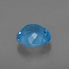 Topaz Gemstone in 8 mm (calibrated) Size for Sale, Topaz Stone in Swiss Blue Color