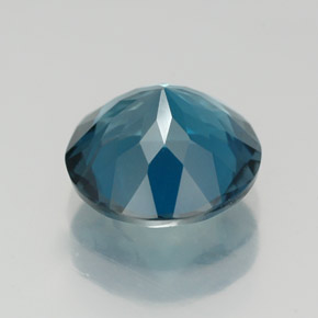 Topaz Gemstone in 9 mm (calibrated) Size for Sale, Topaz Stone in London Blue Color