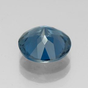 Topaz Gemstone in 9 mm (calibrated) Size for Sale, Topaz Stone in London Blue Color