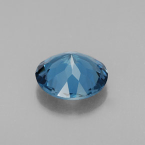 Topaz Gemstone in 9 mm (calibrated) Size for Sale, Topaz Stone in London Blue Color