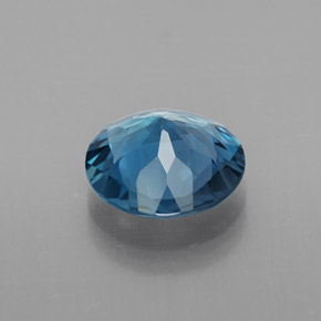 Topaz Gemstone in 9 mm (calibrated) Size for Sale, Topaz Stone in London Blue Color