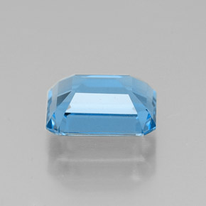 Topaz Gemstone in 8 x 6 mm (calibrated) Size for Sale, Topaz Stone in Swiss Blue Color