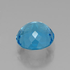 Topaz Gemstone in 8 mm (calibrated) Size for Sale, Topaz Stone in Swiss Blue Color