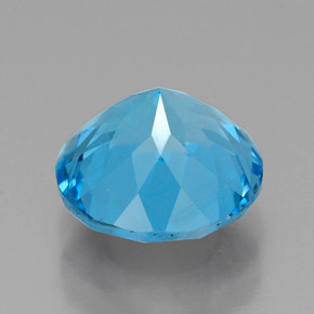 Topaz Gemstone in 8 mm (calibrated) Size for Sale, Topaz Stone in Swiss Blue Color
