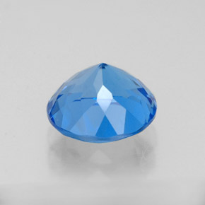Topaz Gemstone in 8 mm (calibrated) Size for Sale, Topaz Stone in Swiss Blue Color
