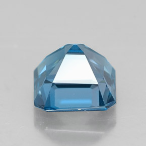 Topaz Gemstone in 6.8 x 6.8 mm Size for Sale, Topaz Stone in London Blue Color