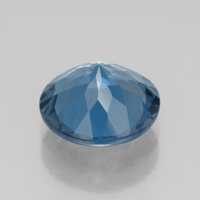Topaz Gemstone in 9 mm (calibrated) Size for Sale, Topaz Stone in London Blue Color