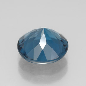Topaz Gemstone in 9 mm (calibrated) Size for Sale, Topaz Stone in London Blue Color