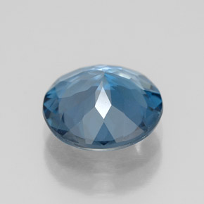 Topaz Gemstone in 9 mm (calibrated) Size for Sale, Topaz Stone in London Blue Color