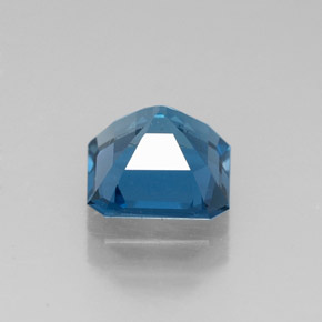 Topaz Gemstone in 6.9 x 6.7 mm Size for Sale, Topaz Stone in London Blue Color