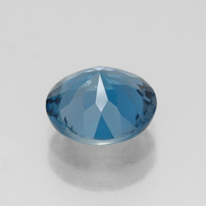 Topaz Gemstone in 8 mm (calibrated) Size for Sale, Topaz Stone in London Blue Color