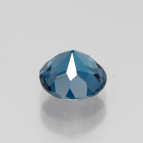 Topaz Gemstone in 7 mm (calibrated) Size for Sale, Topaz Stone in London Blue Color