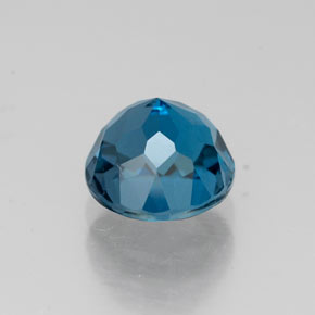 Topaz Gemstone in 7 mm (calibrated) Size for Sale, Topaz Stone in London Blue Color
