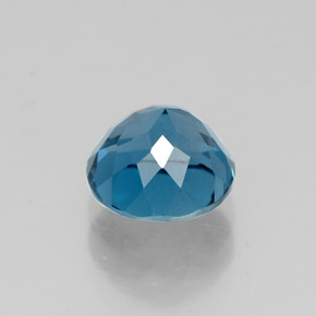 Topaz Gemstone in 7 mm (calibrated) Size for Sale, Topaz Stone in London Blue Color
