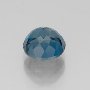 Topaz Gemstone in 7 mm (calibrated) Size for Sale, Topaz Stone in London Blue Color