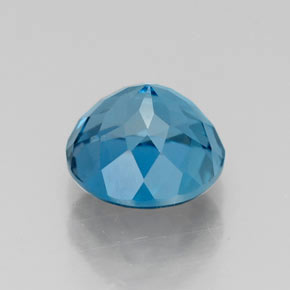 Topaz Gemstone in 7 mm (calibrated) Size for Sale, Topaz Stone in London Blue Color