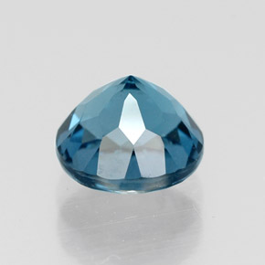 Topaz Gemstone in 7 mm (calibrated) Size for Sale, Topaz Stone in London Blue Color