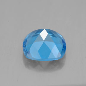 Topaz Gemstone in 8.1 x 8.1 mm Size for Sale, Topaz Stone in Swiss Blue Color
