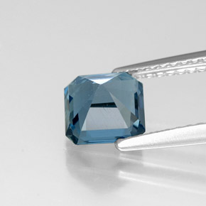 Topaz Gemstone in 6.3 x 6.2 mm Size for Sale, Topaz Stone in London Blue Color