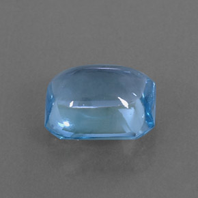 3.08 ct Blue Topaz Stone, Natural Topaz in Octagon Cabochon Shape for Sale