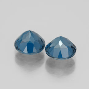 Topaz Gemstone in 7 mm (calibrated) Size for Sale, Topaz Stone in London Blue Color