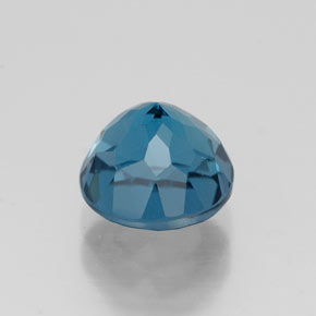 Topaz Gemstone in 7 mm (calibrated) Size for Sale, Topaz Stone in London Blue Color
