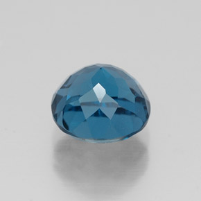 Topaz Gemstone in 7 mm (calibrated) Size for Sale, Topaz Stone in London Blue Color