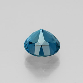 Topaz Gemstone in 7 mm (calibrated) Size for Sale, Topaz Stone in London Blue Color